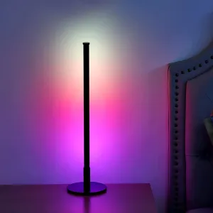 مصباح طاولة ملونة مع جهاز التحكم عن بعد عكس . Colorful Table Lamp with Remote Control Dimmable LED