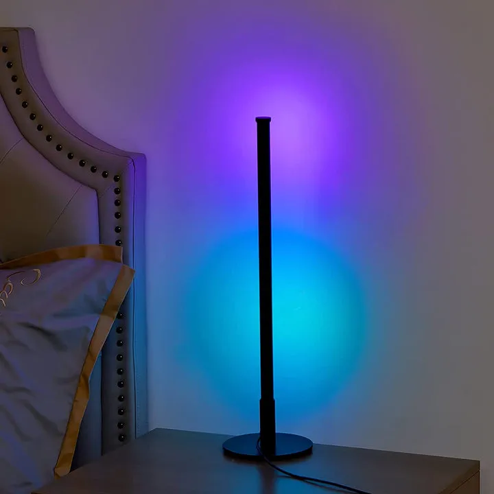 مصباح طاولة ملونة مع جهاز التحكم عن بعد عكس . Colorful Table Lamp with Remote Control Dimmable LED