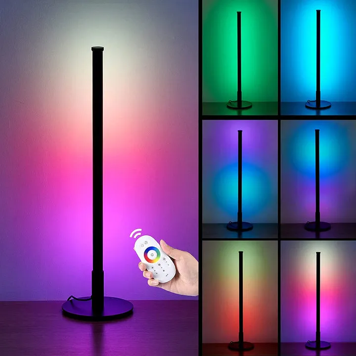 مصباح طاولة ملونة مع جهاز التحكم عن بعد عكس . Colorful Table Lamp with Remote Control Dimmable LED
