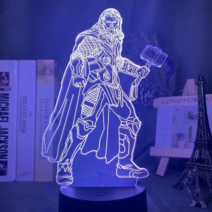 غرفة الطفل ديكور ضوء الليل Desk Base LED Lamp Kid's Room Decor Night Light