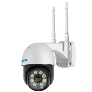 1080P Wifi Ip Camera With Two-Way Audio Motion Detection Night Vision And Tf Card Support