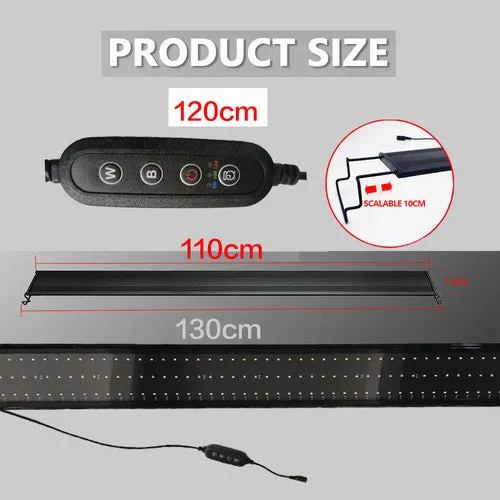 120CM 150W 244LED Aquarium LED Lighting | Marine Aqua Fish Tank Light | NEW