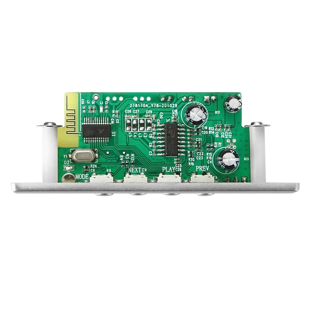 12V Car Mp3 Player Board With Bluetooth Tf Card Usb Aux