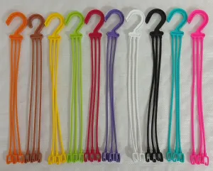 40 cm Long Multicolour Hanger For Planter (Pack of 6)