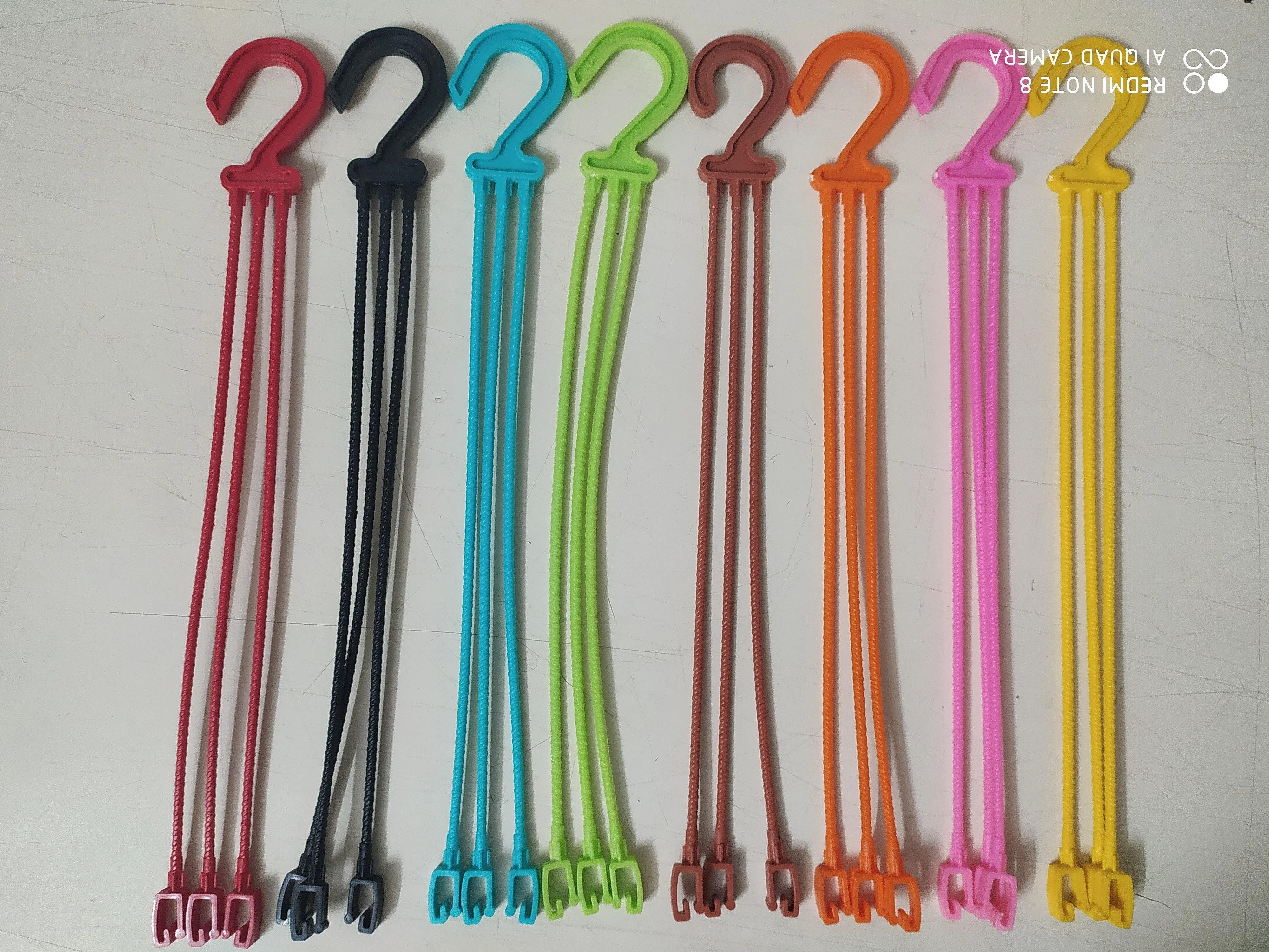 40 cm Long Multicolour Hanger For Planter (Pack of 6)