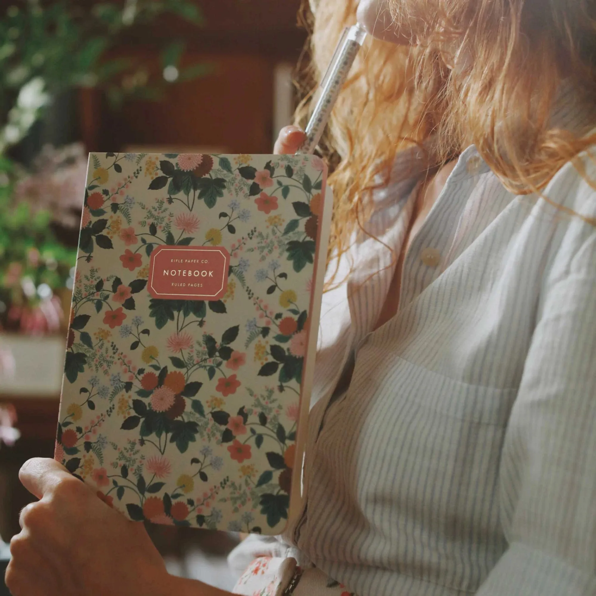 Assorted Dahlia Notebooks (Set of 3)