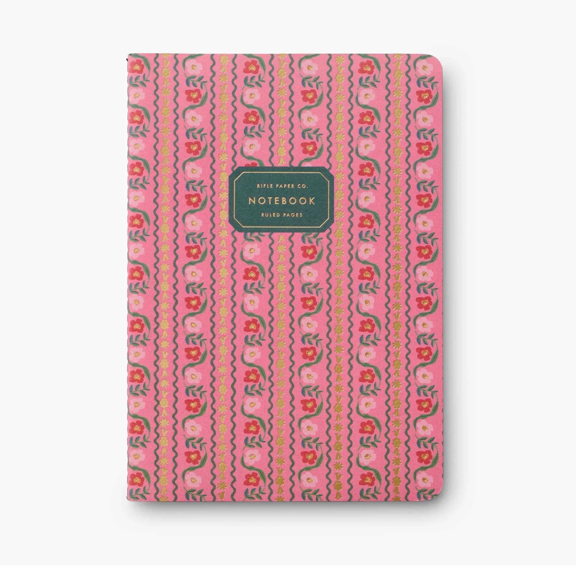 Assorted Dahlia Notebooks (Set of 3)