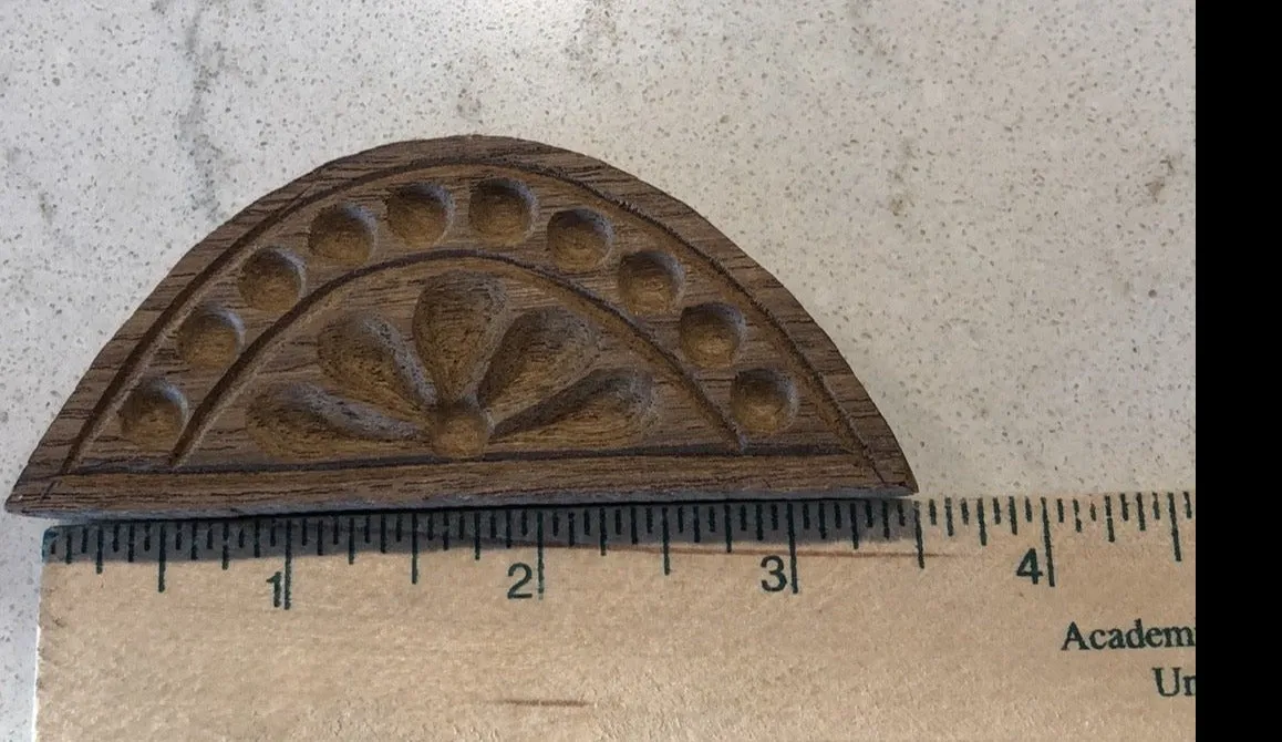 Beautiful Wooden Sandesh Chanch Molds