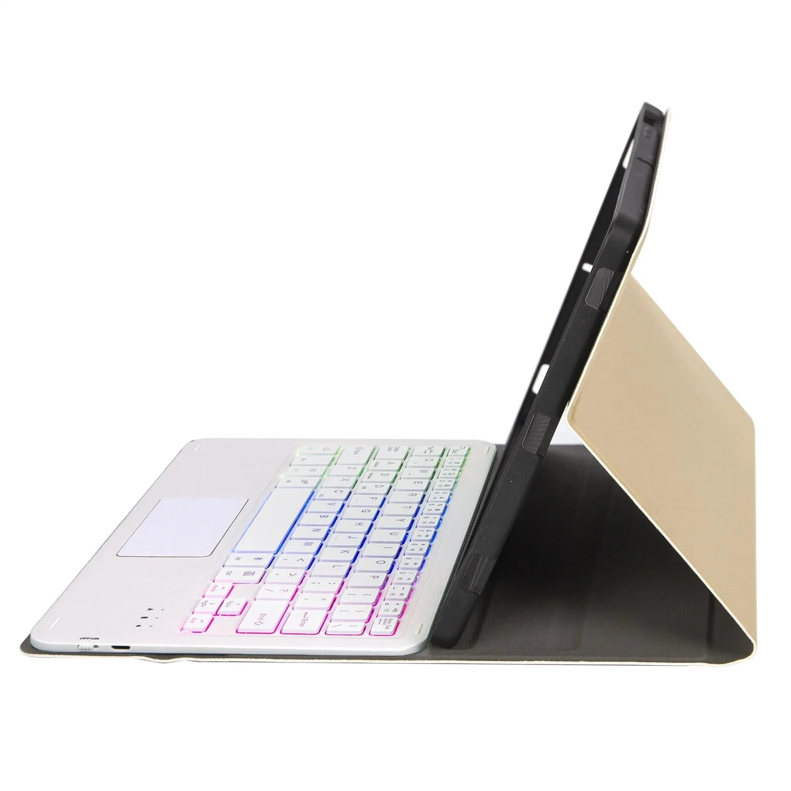 Bluetooth Keyboard Leather Case For Ipad Air / Pro 11 - Touch Pad Backlight Pen Slot