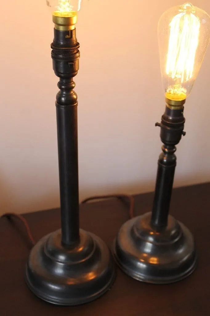 Candlestick Brass Lamp