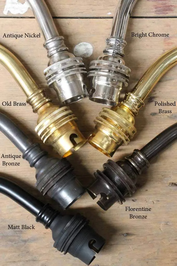 Candlestick Brass Lamp