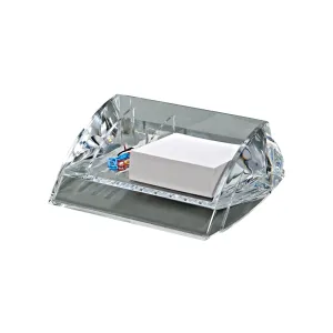 Clearylic Desk Caddy With 3 Compartments by Creative Gifts