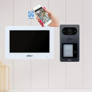 Dahua Smartphone Intercom Kit, KIT-DHI-7INWHT3211D-P