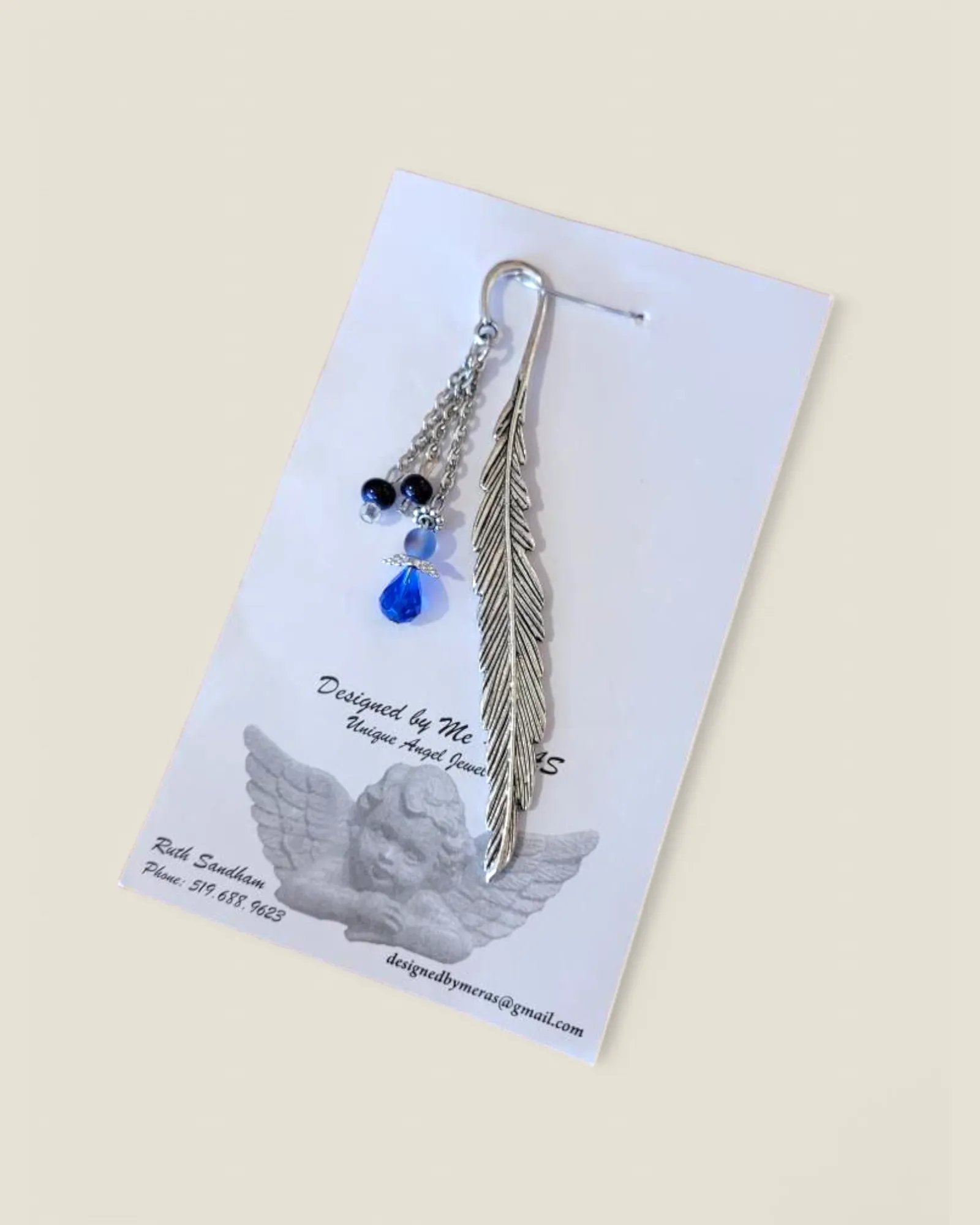 Designed By Me - RAS, Angel & Feather Bookmarks