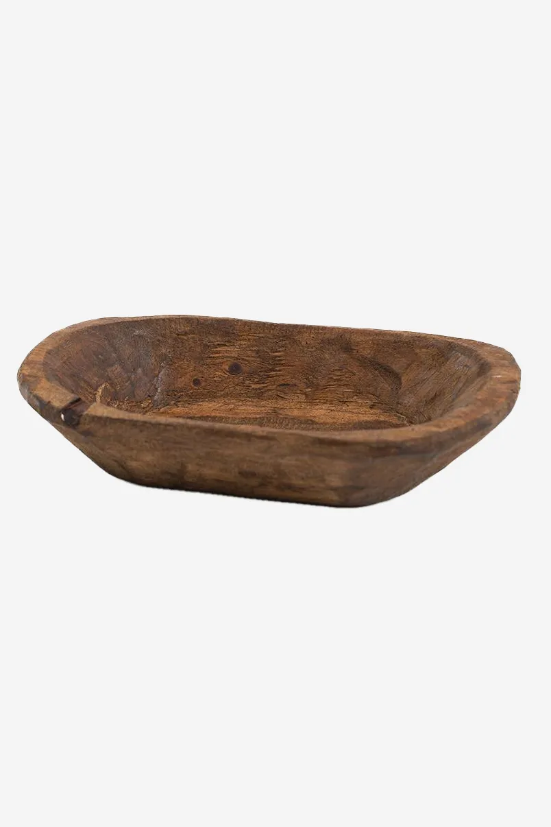 Hand Carved Wooden Bowl