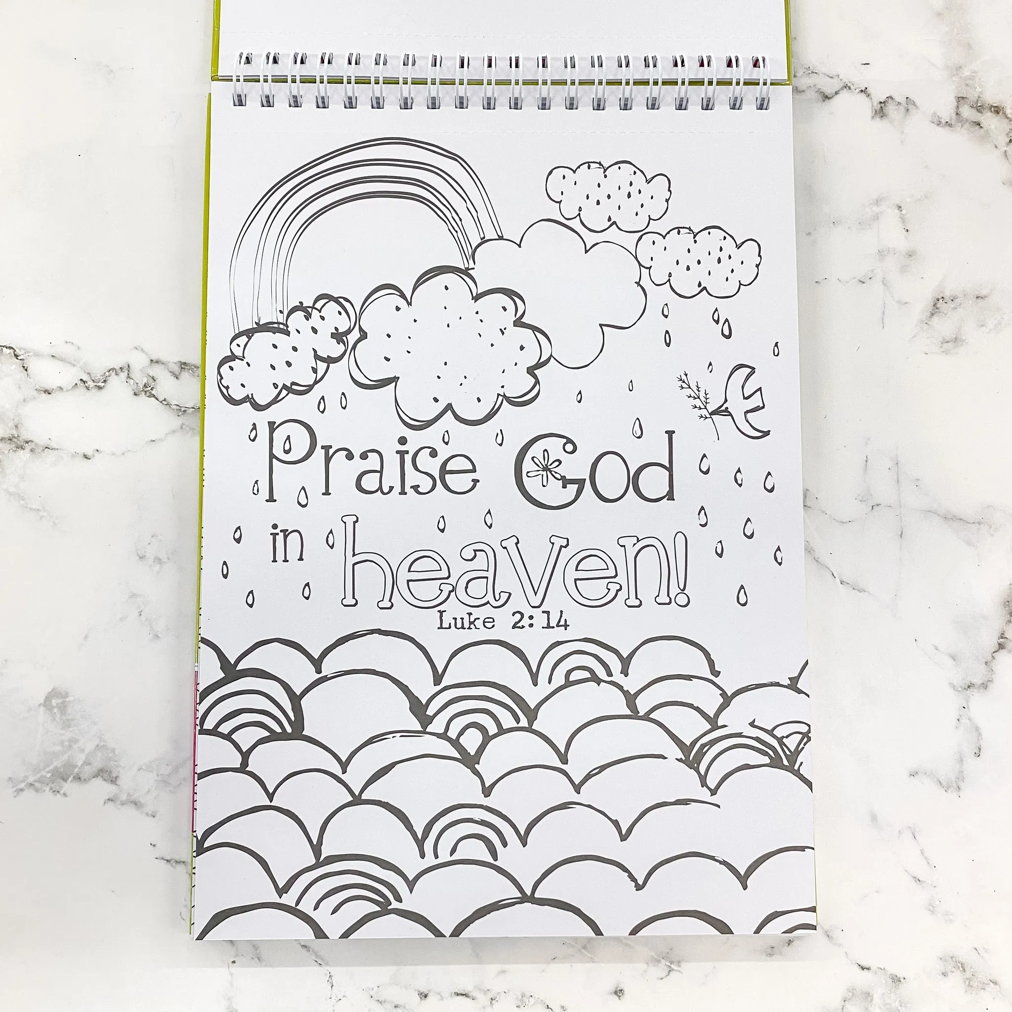 Inspirational Coloring Book For Girls
