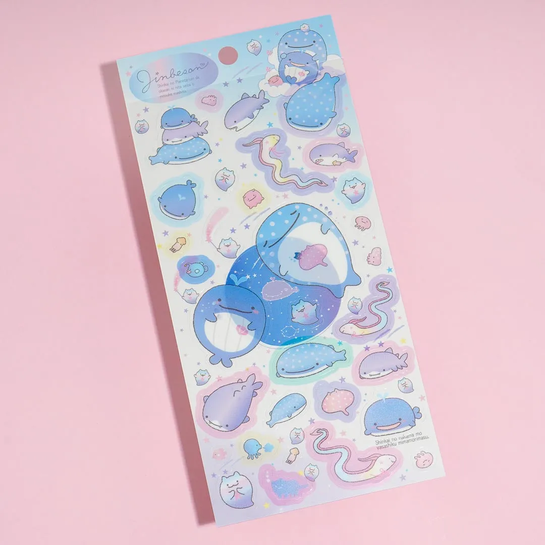 Jinbesan Colorful Stars Stickers