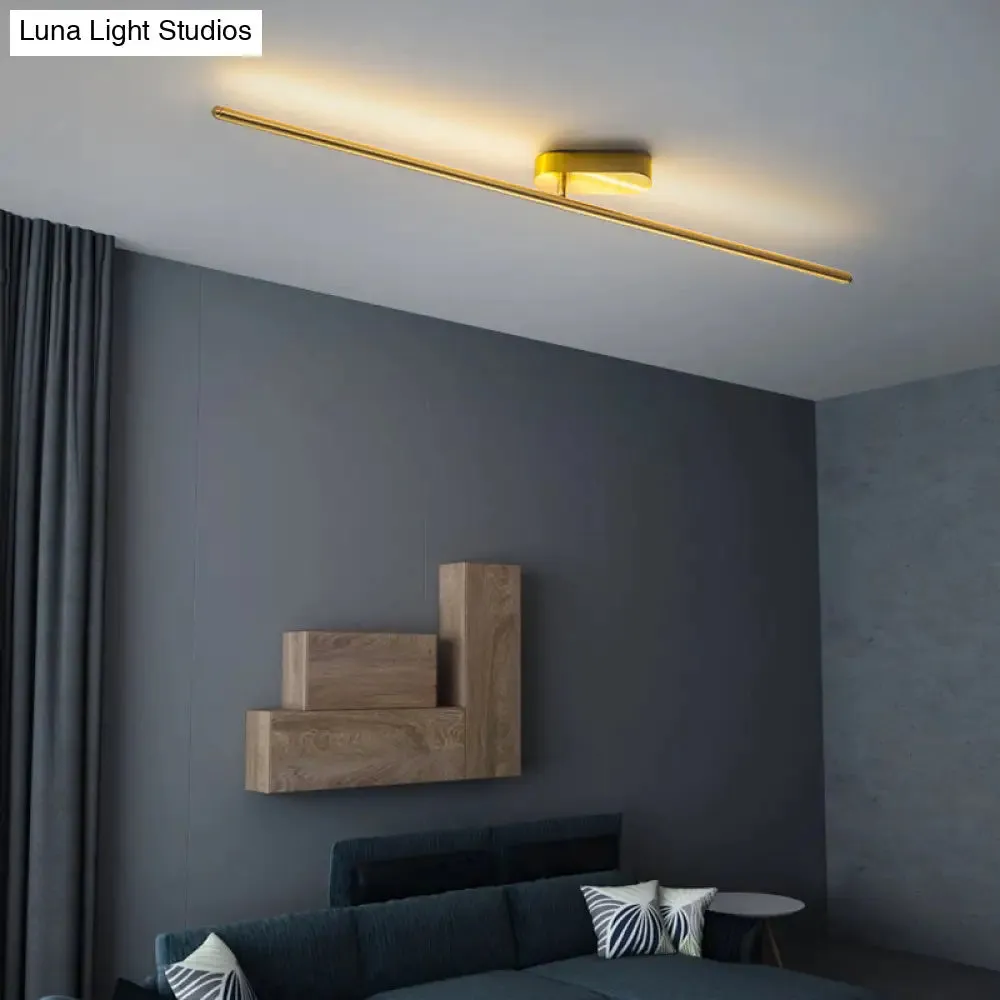 Nordic Style Rotatable LED Wall Lamp for Living Room - Modern Aluminum Wall Light Fixture