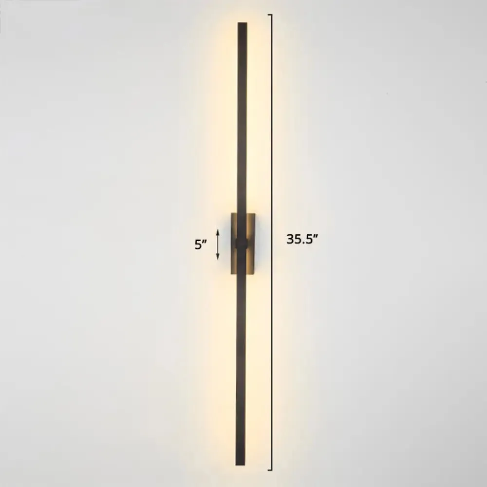 Nordic Style Rotatable LED Wall Lamp for Living Room - Modern Aluminum Wall Light Fixture