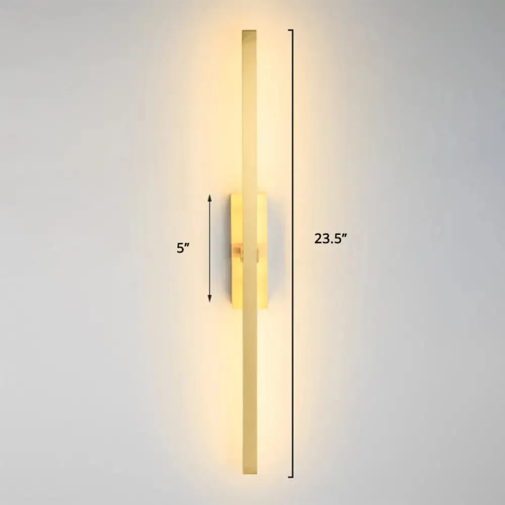 Nordic Style Rotatable LED Wall Lamp for Living Room - Modern Aluminum Wall Light Fixture