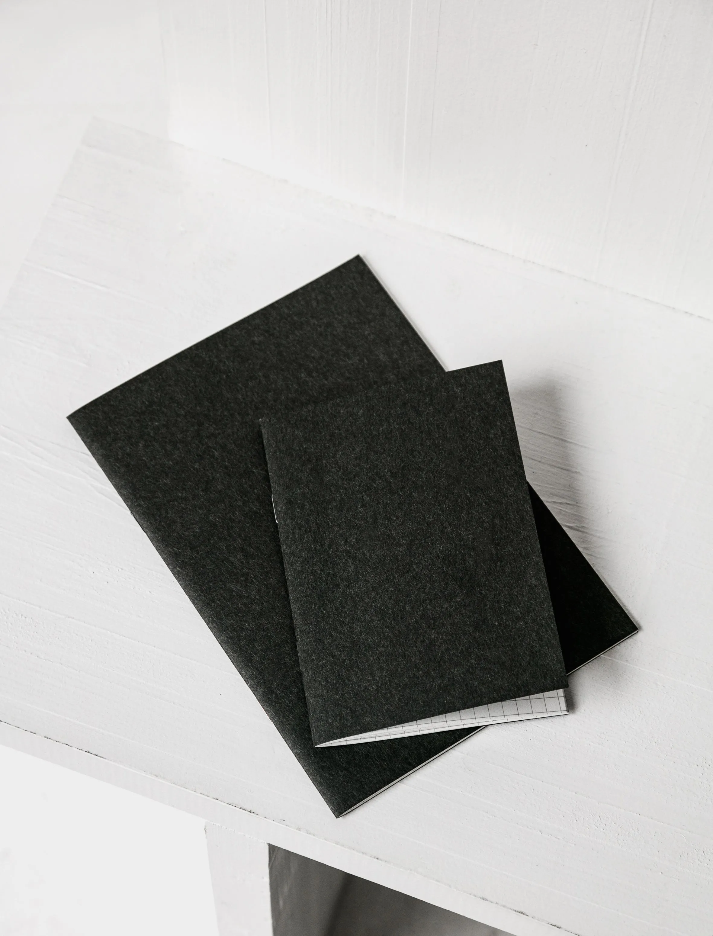 Notebook Graph Paper Black