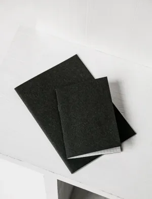 Notebook Graph Paper Black