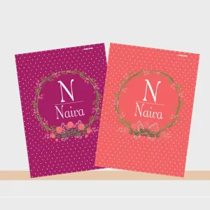 Notebooks, Set of 2<br/>Elegance Theme