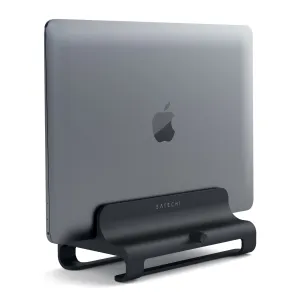 [OPEN BOX] SATECHI Aluminum Vertical Laptop Stand - Matte Black