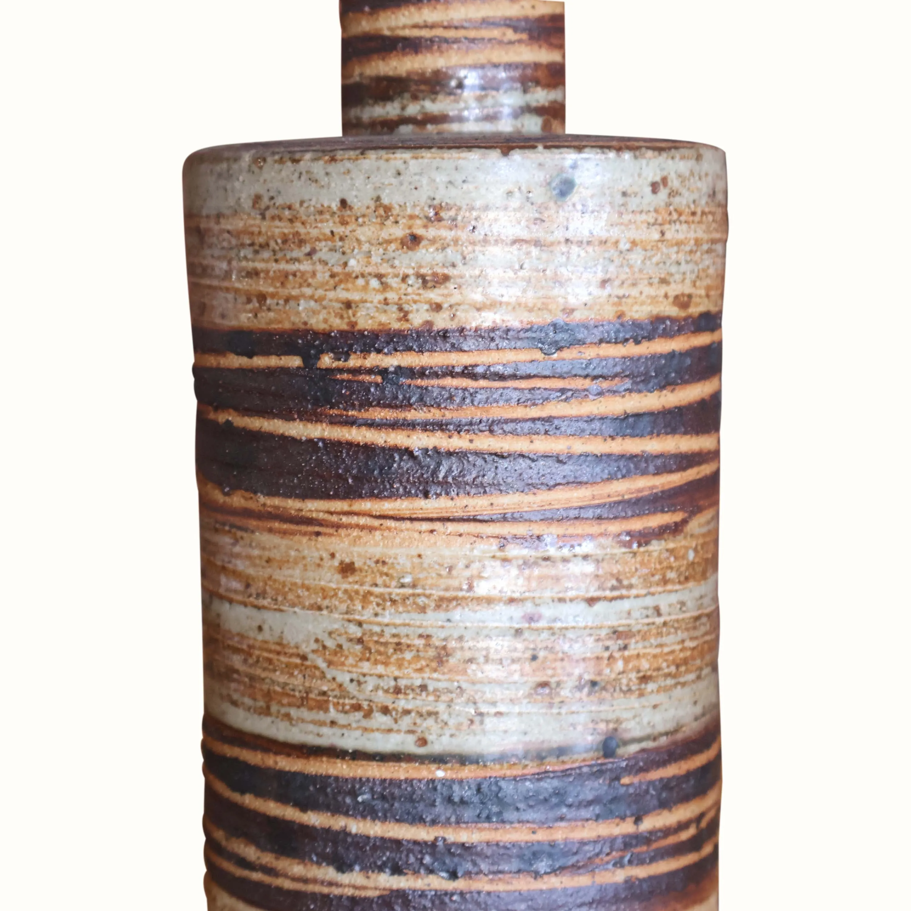 Pair of Tou Poulson Ceramic Lamps