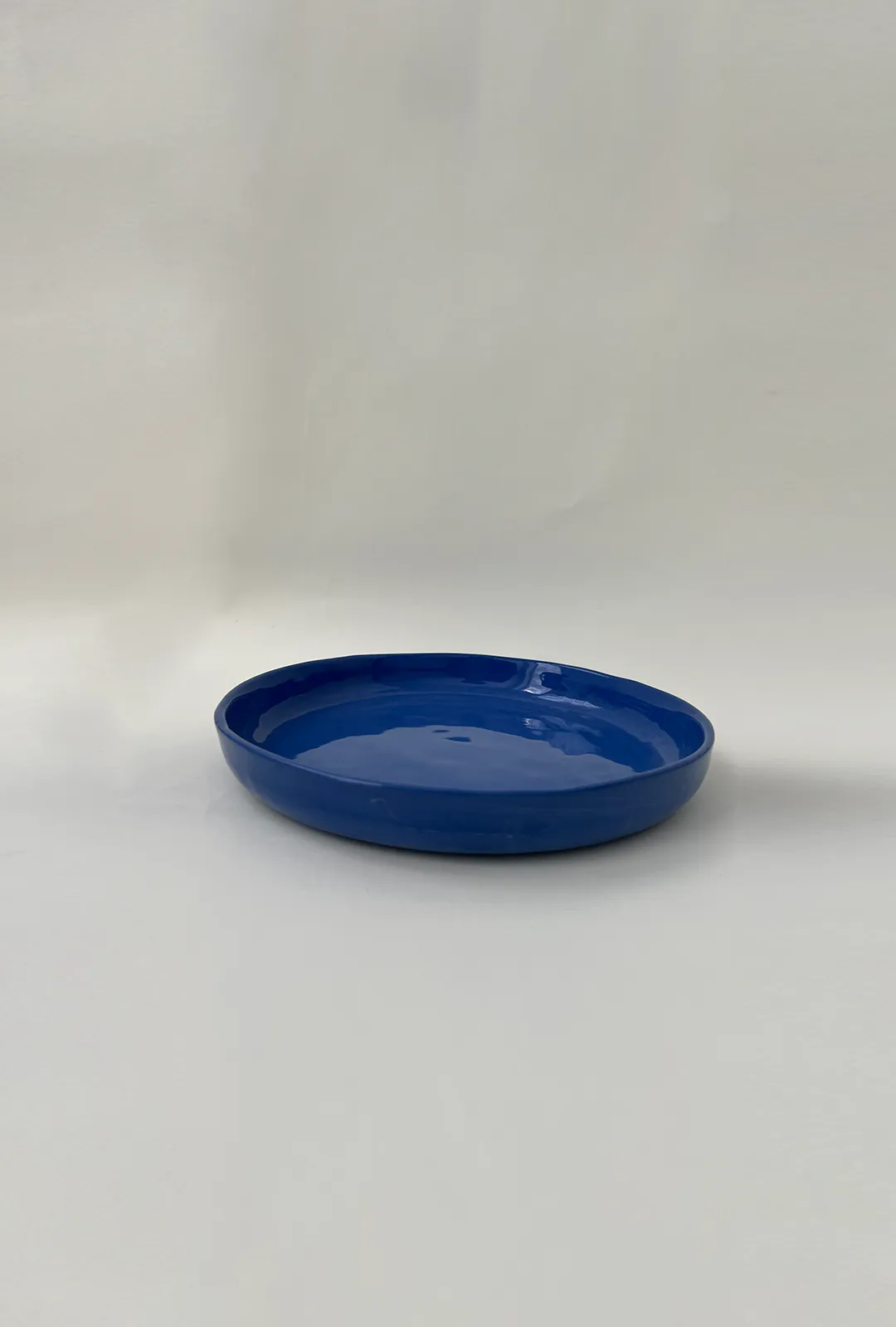 Plate Blue Small