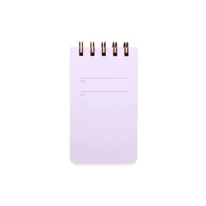 Reporter Lined Notebook (Lilac)