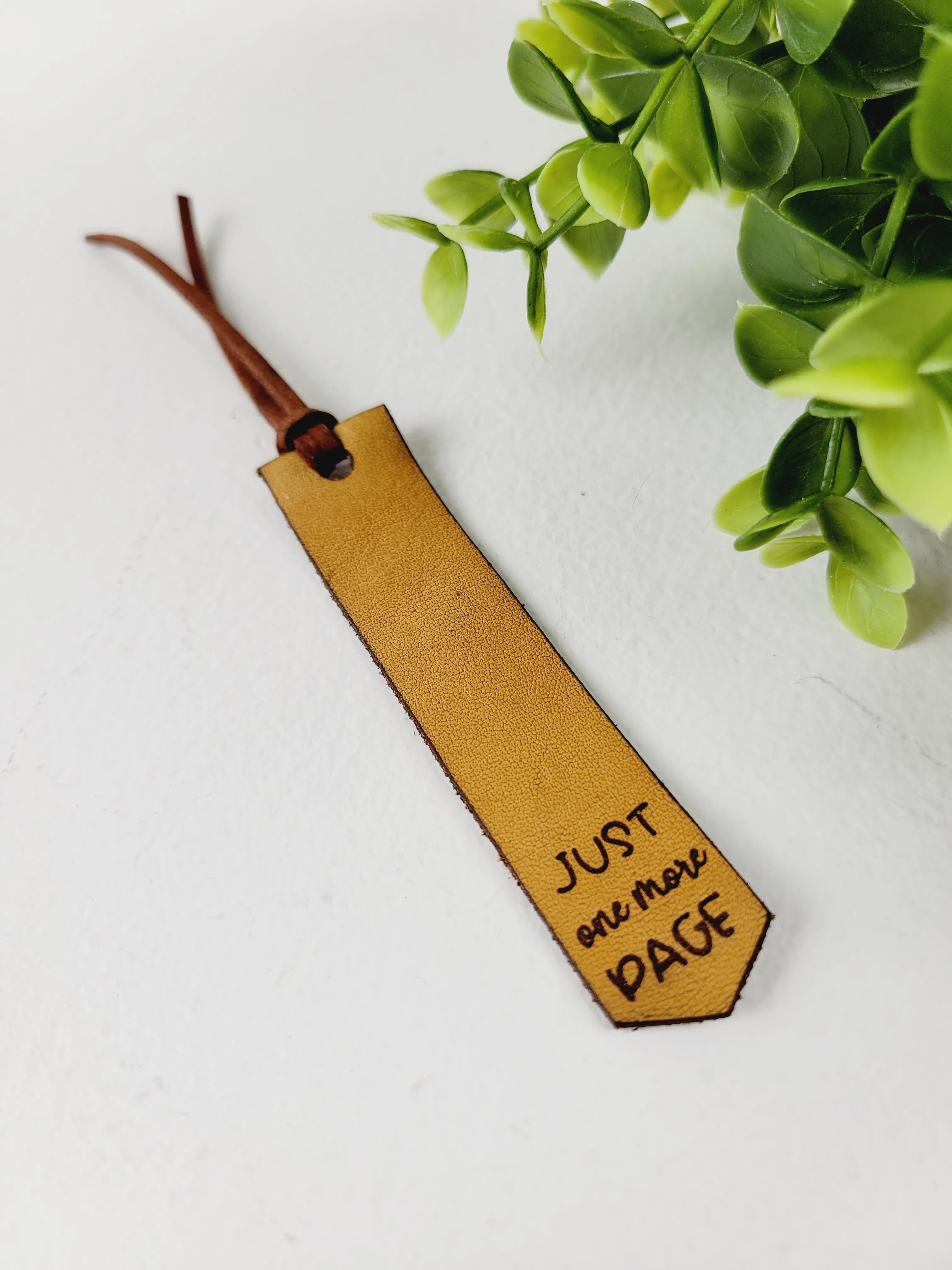 Rough Cut Dezigns, Leather Bookmarks