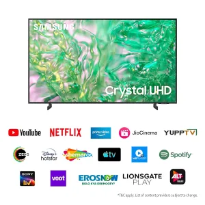Samsung UA50DU8300ULXL  125 cm (50 inches) 4K Ultra HD Smart LED TV (Titan Gray)