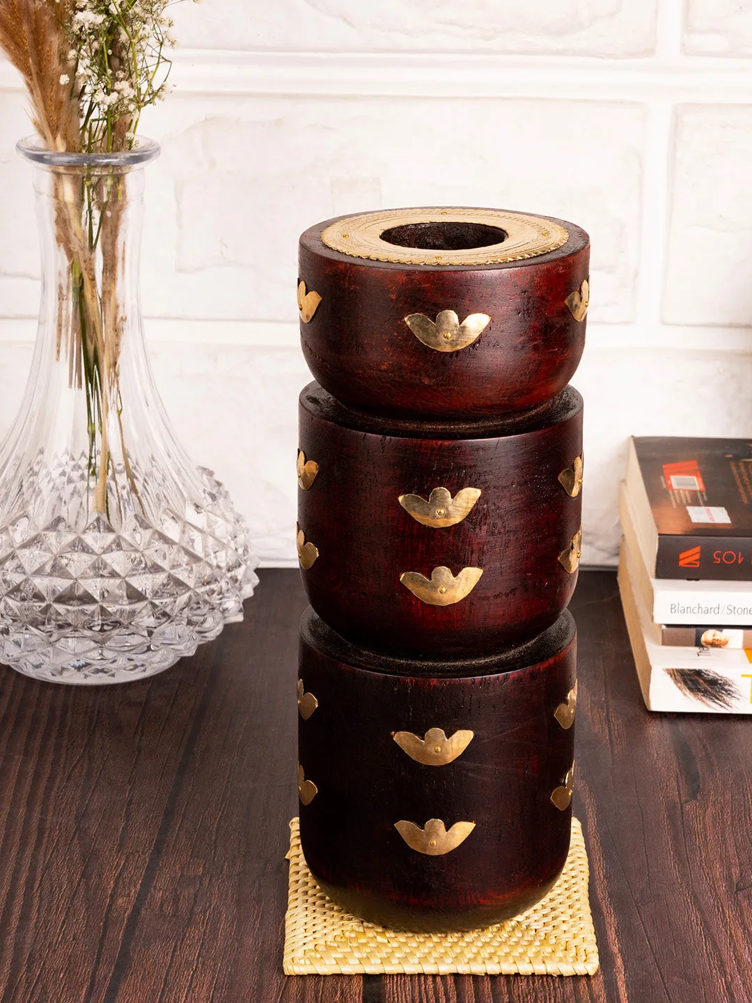 Sherpai Bowl Inspired Floor Standing Candle Holder
